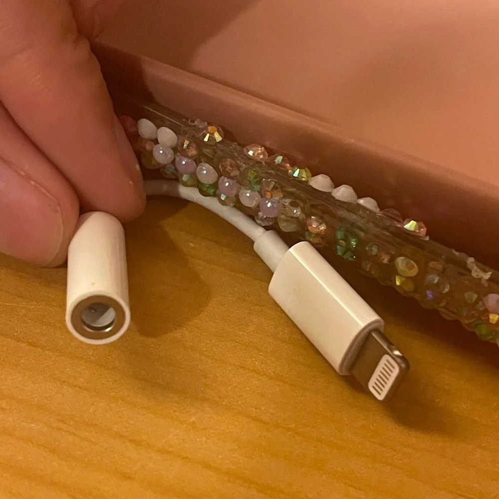 Apple USB-C Lightning 3.5mm Headphone Jack Adapter